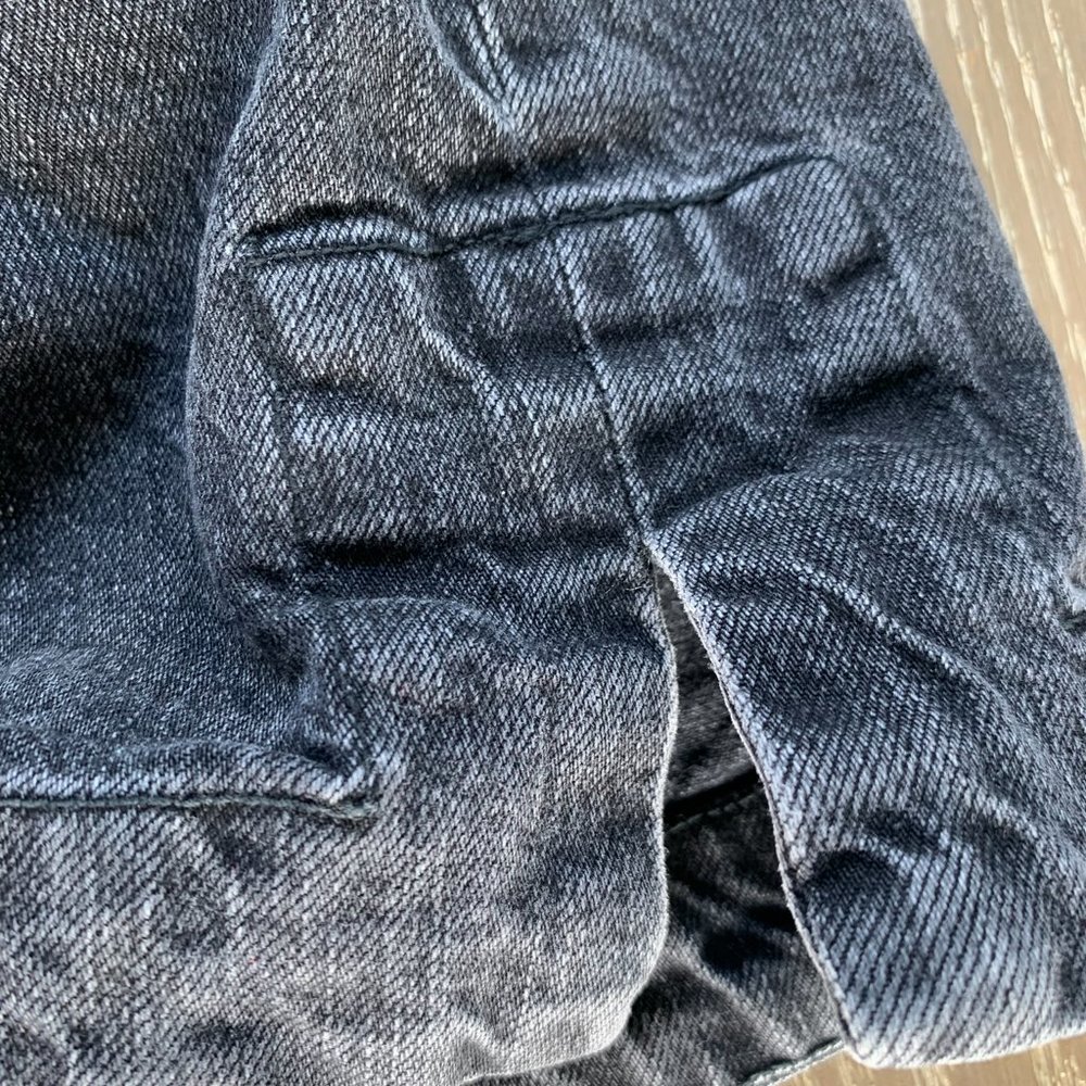 Rachel Comey Holt denim black mini dress - Picture 6 of 8